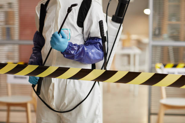 Professional Unattended Death Cleanup technician working in Titusville, NJ